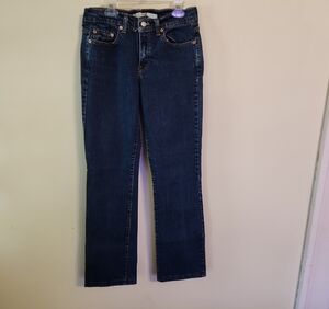 Levi's Dark Blue Straight Leg Women's Jeans